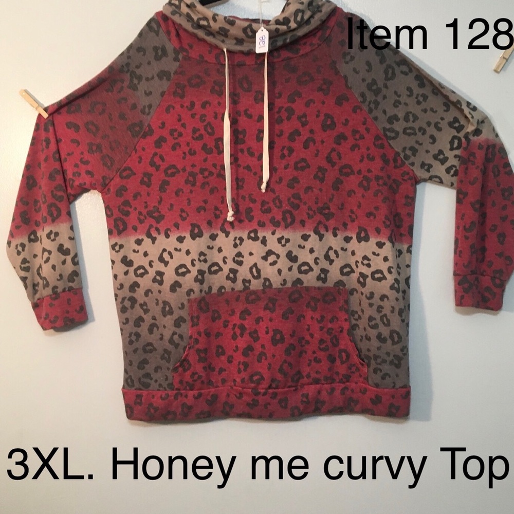 3XL. Honey me Curvy Sweatshirt.  Item # 128. NWOT